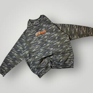 Love & Faith Camo Sweatshirt 4XL Unisex ’Tis The Season Fall Graphic W05